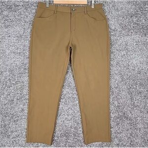 Vuori Pants Mens Size 34x29 Tobacco Meta Pant V430 Chino Stretch Performance
